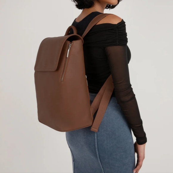 Matt & Nat Black Zippered Backpack - Picture 9 of 10